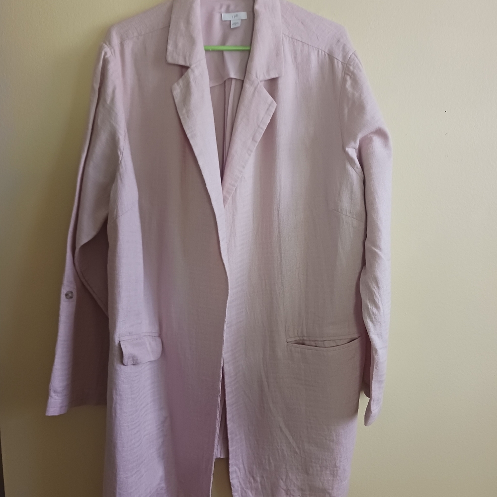 Jjill Linen/cottonWomen's Pink Jacket